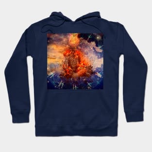 Flaming Meditation Hoodie